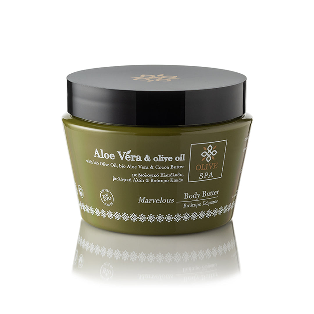 OLIVE SPA BODY BUTTER MARVELOUS με βιολογική αλόη 250 ml
