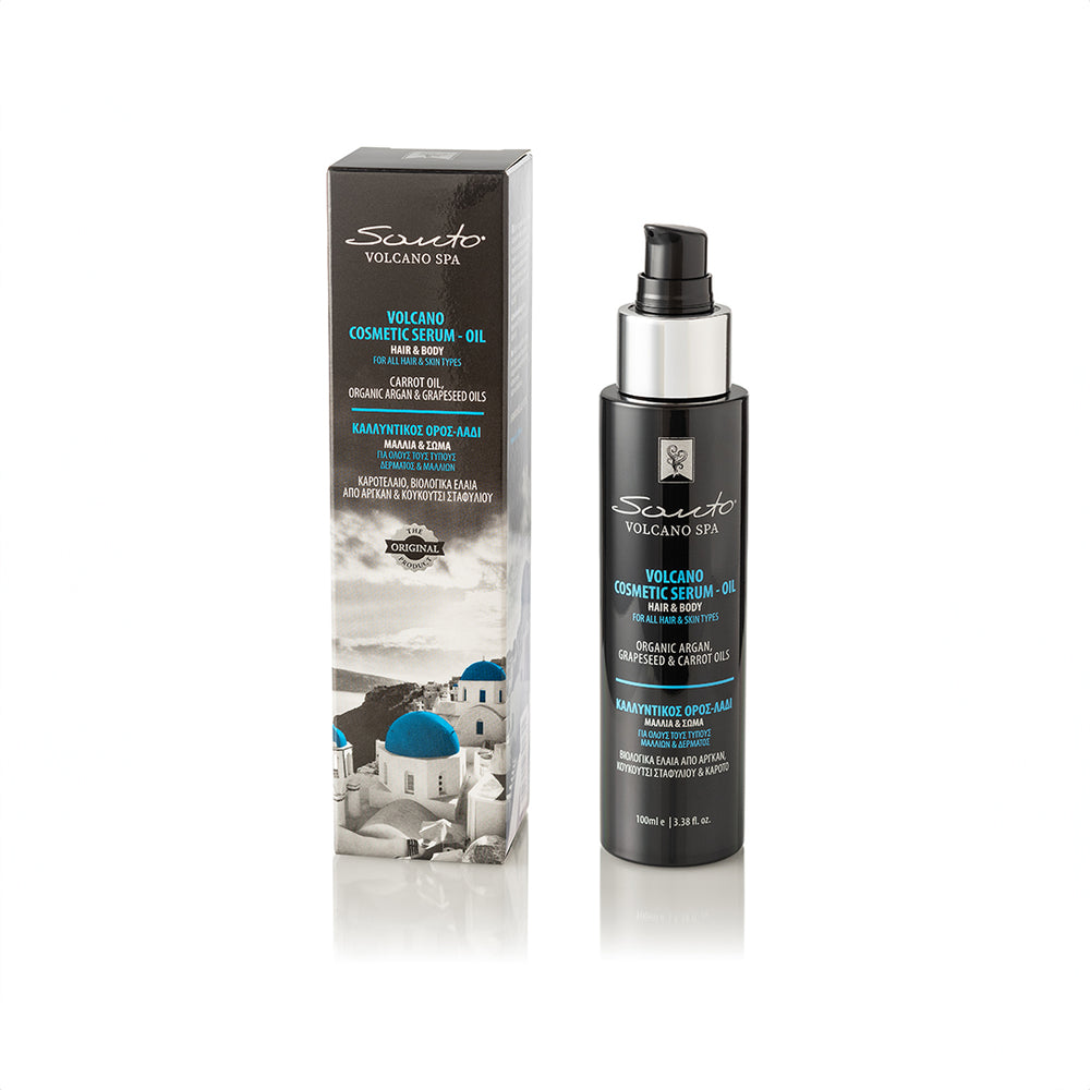 SANTO VOLCANO SPA  SERUM Καλλυντικός Ορός-Λάδι για Μαλλιά και Σώμα