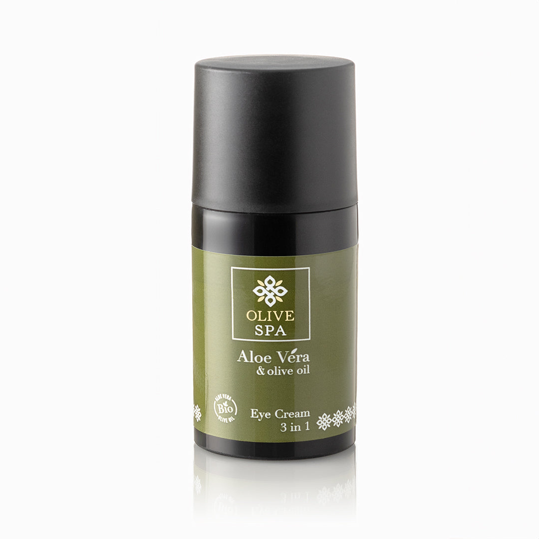OLIVE SPA Κρέμα Ματιών με βιολογική Αλόη 3 σε 1  30ml