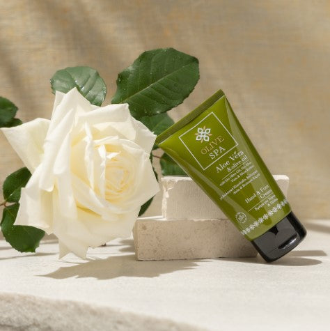 OLIVE SPA Κρέμα για Χέρια και Πόδια με βιολογική Αλόη 75ml