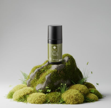 OLIVE SPA Κρέμα Ματιών με βιολογική Αλόη 3 σε 1  30ml