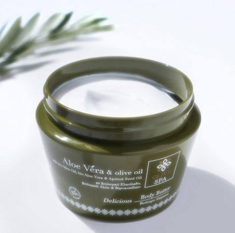 OLIVE SPA BODY BUTTER DELICIOUS ΜΕ ΒΙΟΛΟΓΙΚΗ ΑΛΟΗ