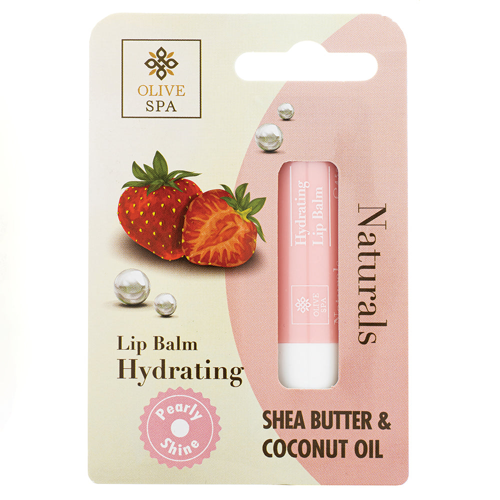 Lip Balm Naturals με Βούτυρο Καριτέ και Έλαιο Καρύδας