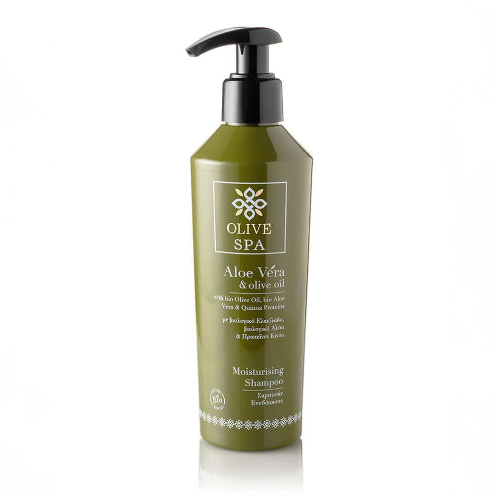 OLIVE SPA Σαμπουάν Ενυδάτωσης με Βιολογική Αλόη 250ml