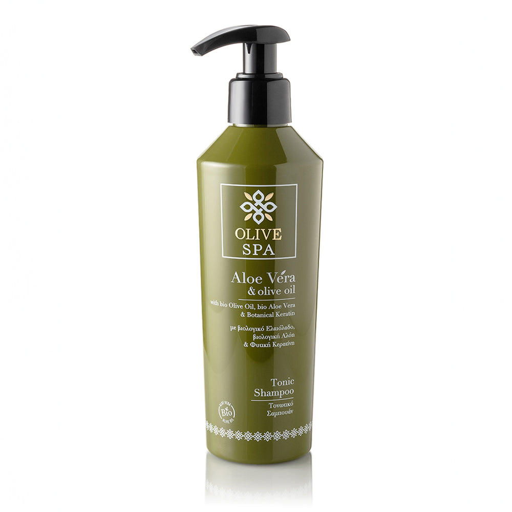 OLIVE SPA Τονωτικό Σαμπουάν με Βιολογική Αλόη 250ml