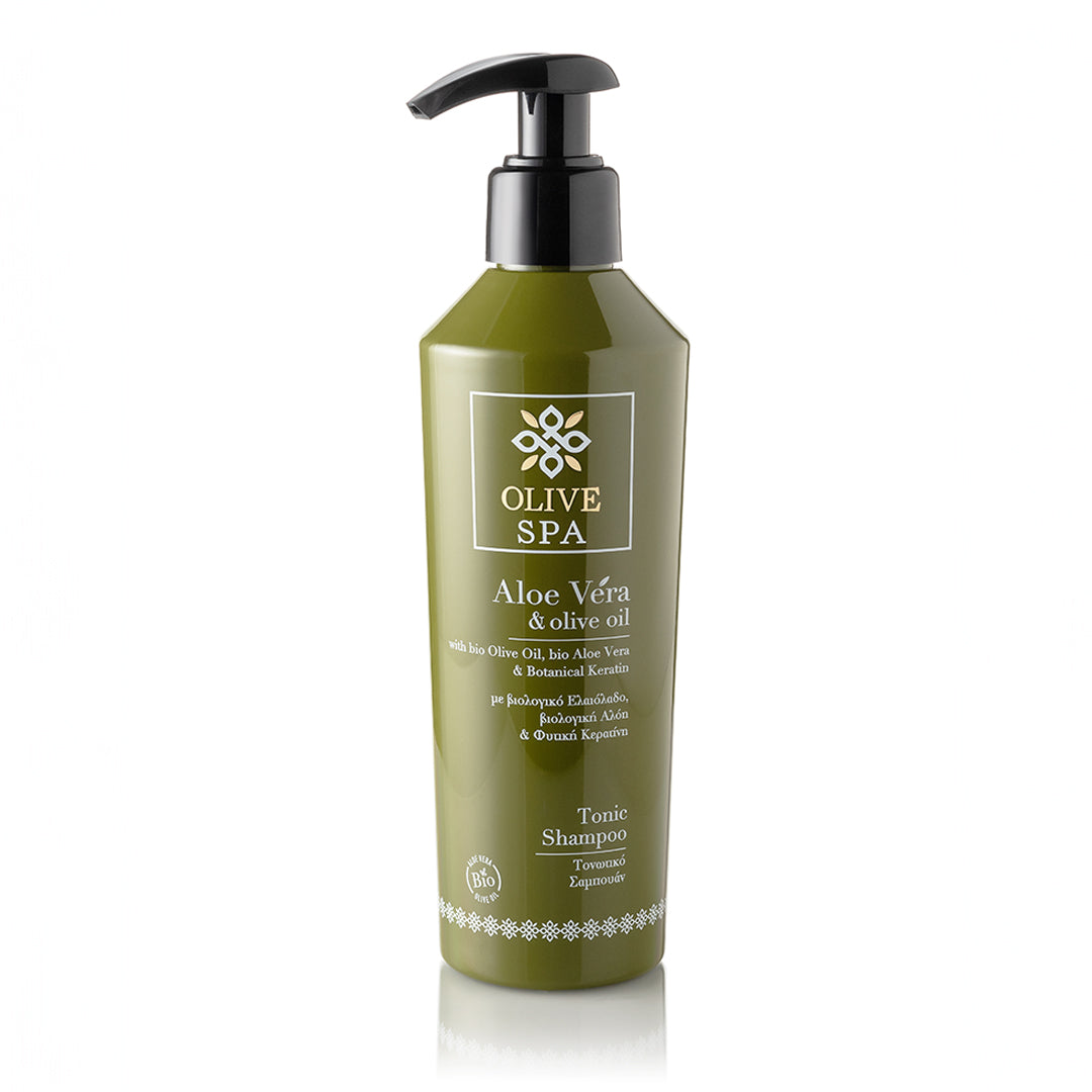 OLIVE SPA Τονωτικό Σαμπουάν με Βιολογική Αλόη 250ml
