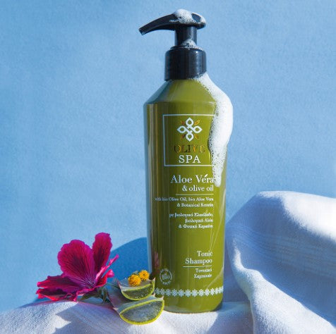 OLIVE SPA Τονωτικό Σαμπουάν με Βιολογική Αλόη 250ml
