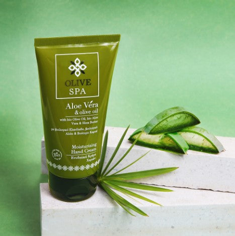 OLIVE SPA Ενυδατική Κρέμα Χεριών με βιολογική Αλόη 75ml